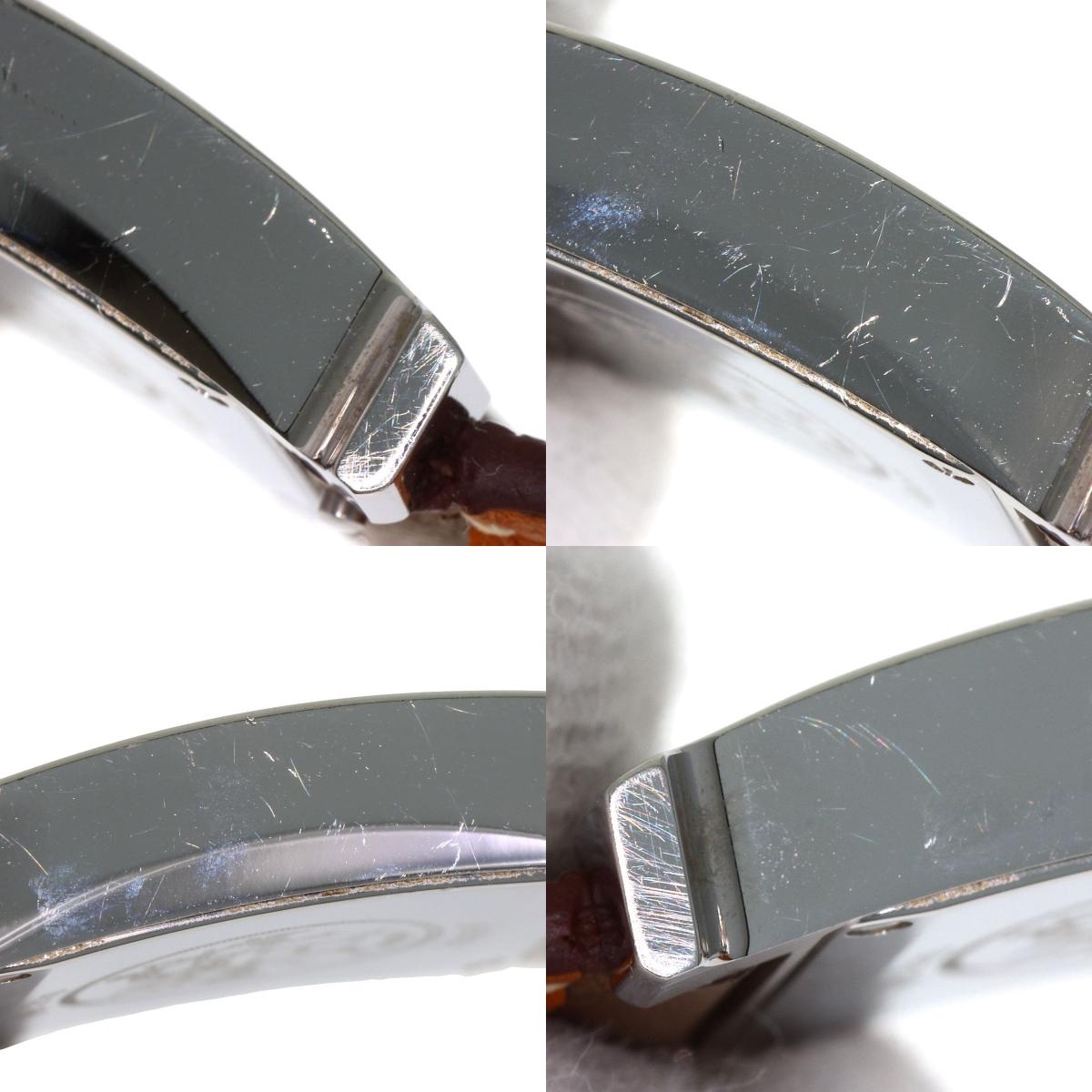 HERMES エルメス HH1.210 Hウォッチ 腕時計 SS レディース 中古