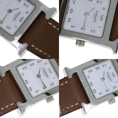 HERMES エルメス HH1.210 Hウォッチ 腕時計 SS レディース 中古