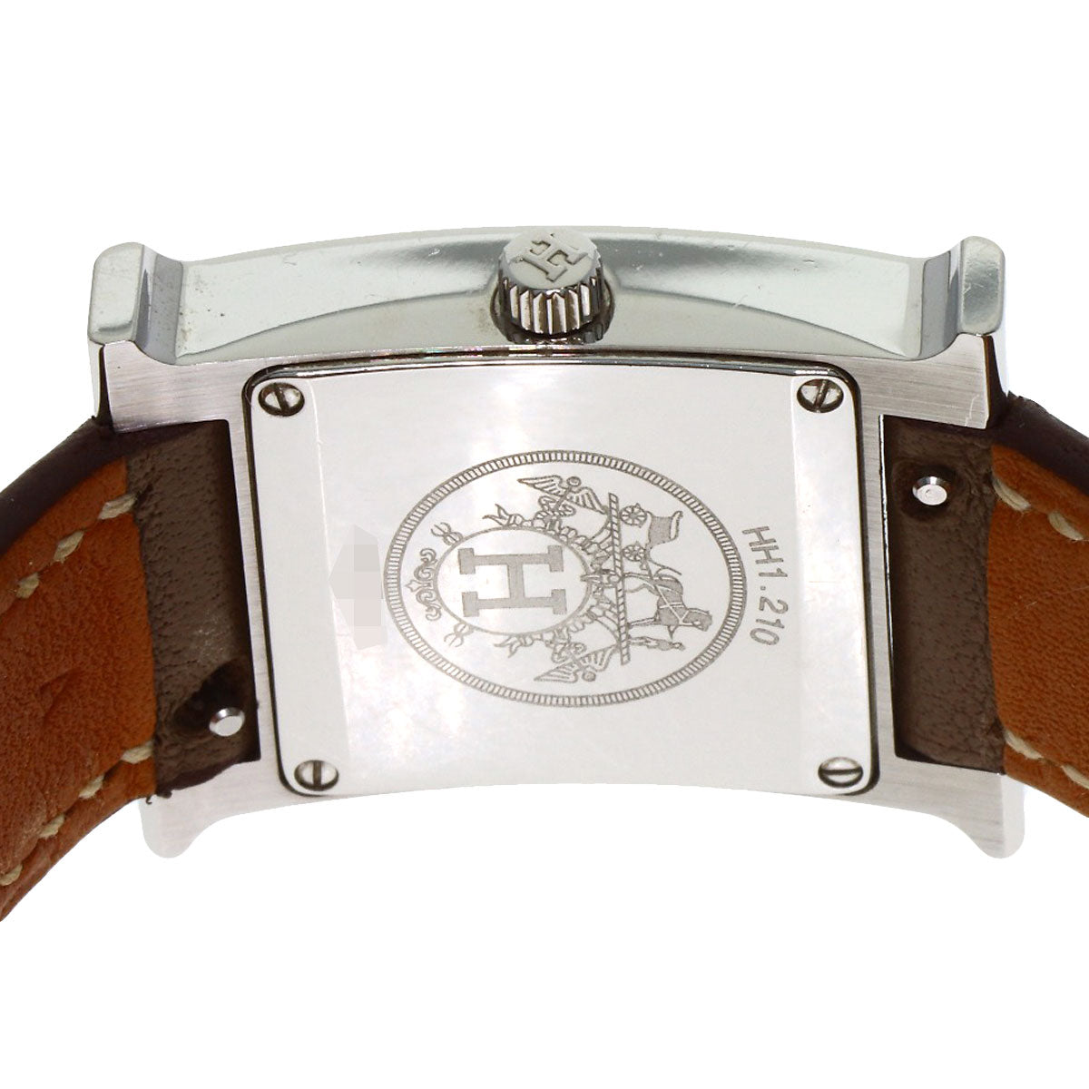 HERMES エルメス HH1.210 Hウォッチ 腕時計 SS レディース 中古