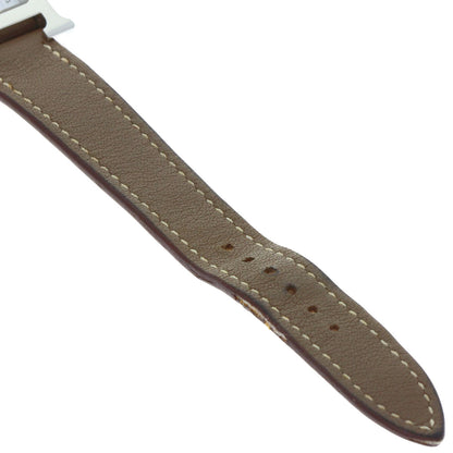 HERMES エルメス HH1.210 Hウォッチ 腕時計 SS レディース 中古