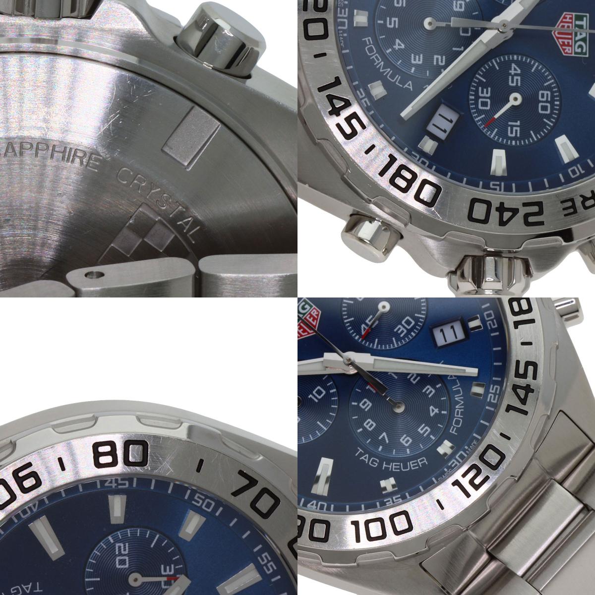 TAG HEUER タグホイヤー CAZ101K.BA0842 フォーミュラ1 クロノグラフ 腕時計 SS メンズ 中古