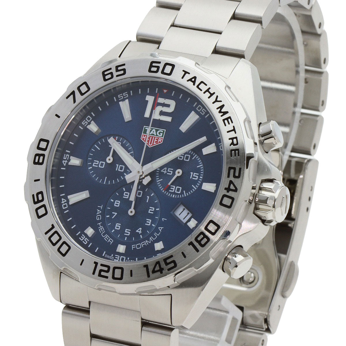 TAG HEUER タグホイヤー CAZ101K.BA0842 フォーミュラ1 クロノグラフ 腕時計 SS メンズ 中古