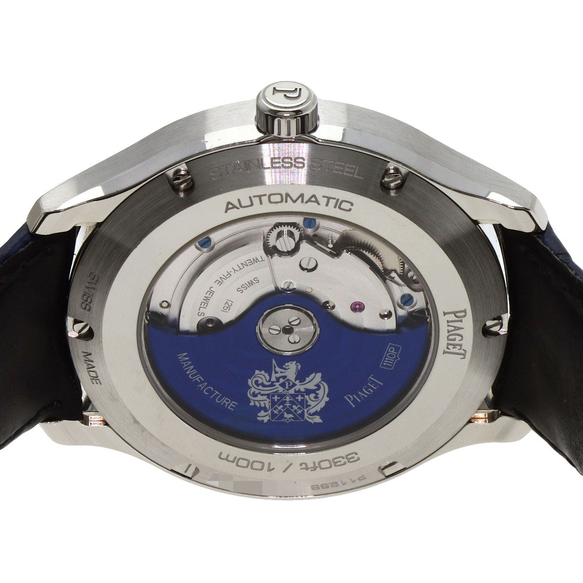 ピアジェ G0A43001 ポロ デイト 42mm ブルー 腕時計 中古 商品画像8