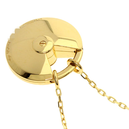 CARTIER カルティエ アミュレット SM シェル ダイヤモンド ネックレス K18YG レディース 中古