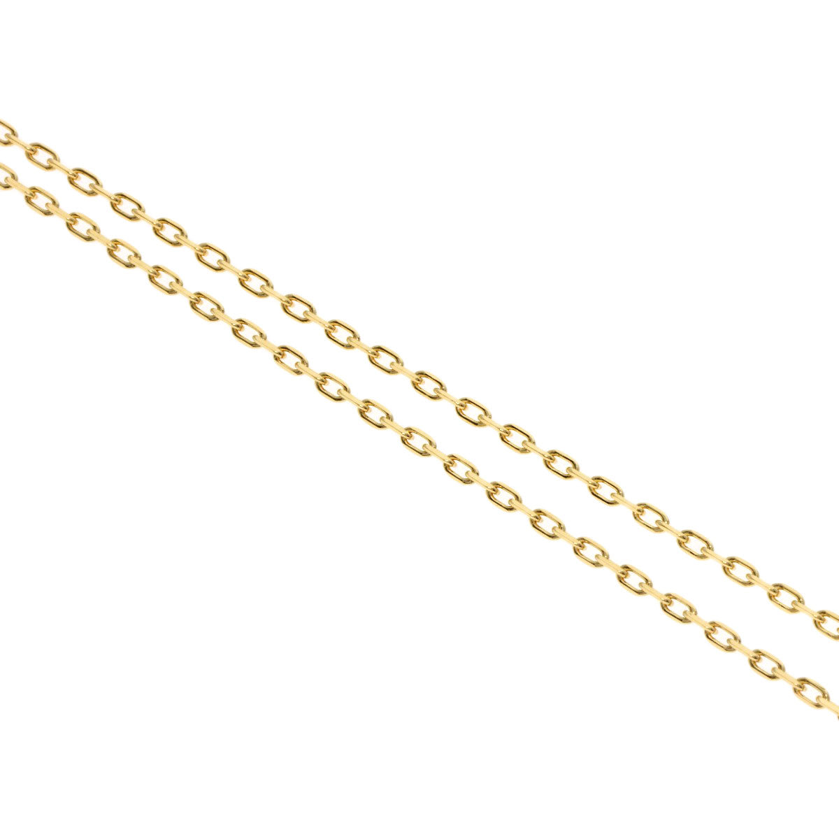 CARTIER カルティエ アミュレット SM シェル ダイヤモンド ネックレス K18YG レディース 中古