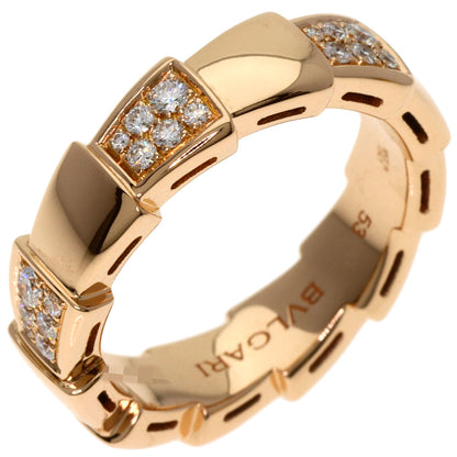 BVLGARI ブルガリ セルペンティ ヴァイパー ダイヤモンド #53 リング・指輪 K18PG レディース 中古