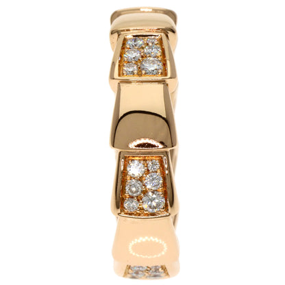 BVLGARI ブルガリ セルペンティ ヴァイパー ダイヤモンド #53 リング・指輪 K18PG レディース 中古