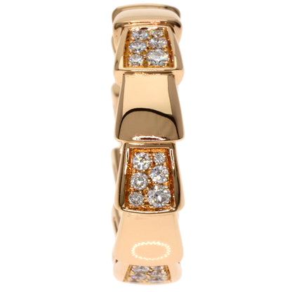 BVLGARI ブルガリ セルペンティ ヴァイパー ダイヤモンド #53 リング・指輪 K18PG レディース 中古