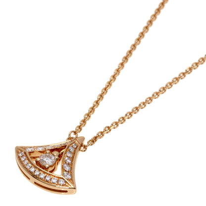 BVLGARI ブルガリ ディーヴァドリーム ダイヤモンド ネックレス K18PG レディース 中古