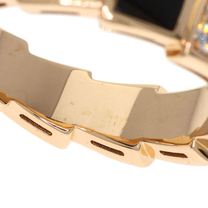 BVLGARI ブルガリ セルペンティ ヴァイパー オニキス ダイヤモンド #55 リング・指輪 K18PG レディース 中古