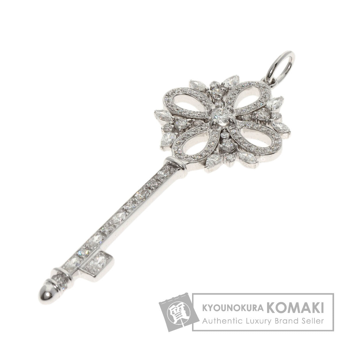 ティファニー ビクトリア キー ダイヤモンド ペンダントトップ 中古 商品画像1