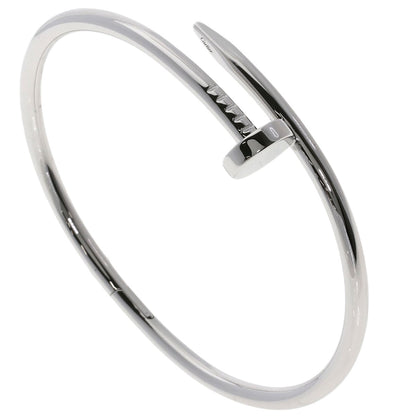 CARTIER カルティエ ジュスト アン クル クラシック #18 ブレスレット K18WG レディース 中古