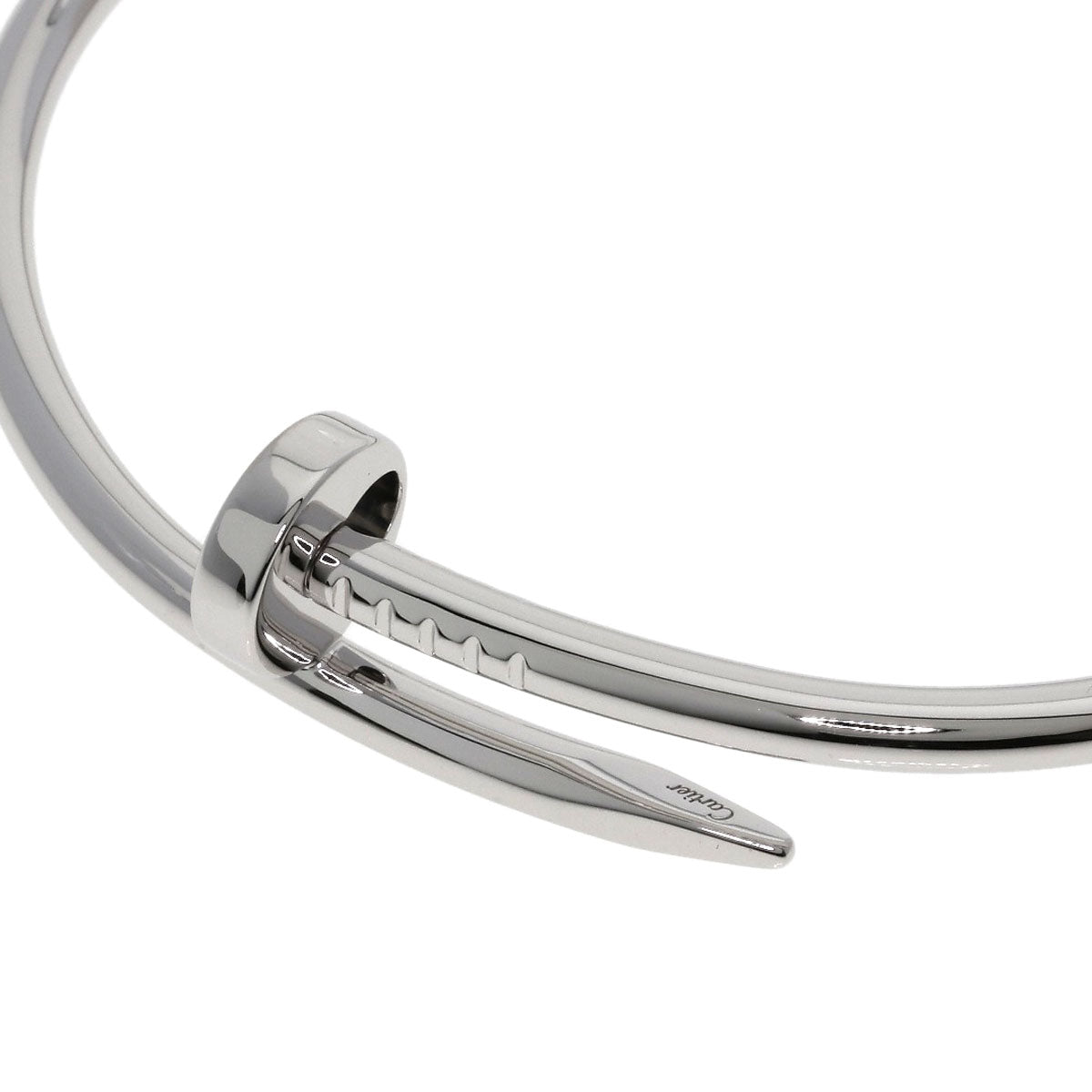 CARTIER カルティエ ジュスト アン クル クラシック #18 ブレスレット K18WG レディース 中古