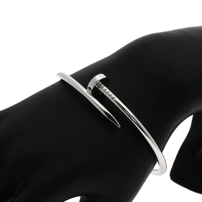 CARTIER カルティエ ジュスト アン クル クラシック #18 ブレスレット K18WG レディース 中古