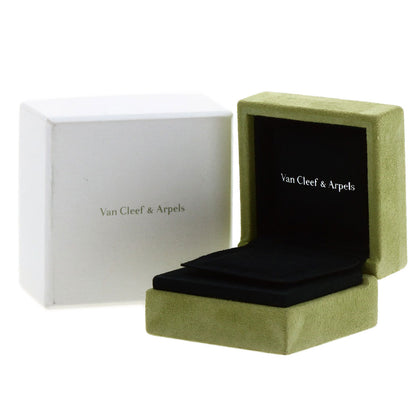 Van Cleef & Arpels ヴァンクリーフ＆アーペル スウィートハート エフイヤージュ シェル ダイヤモンド #48 リング・指輪 K18YG レディース 中古