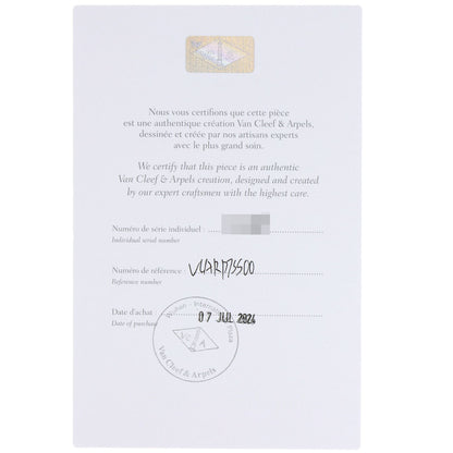 Van Cleef & Arpels ヴァンクリーフ＆アーペル ゾディアック メダル タウリ 牡牛座 ペンダントトップ K18YG レディース 中古