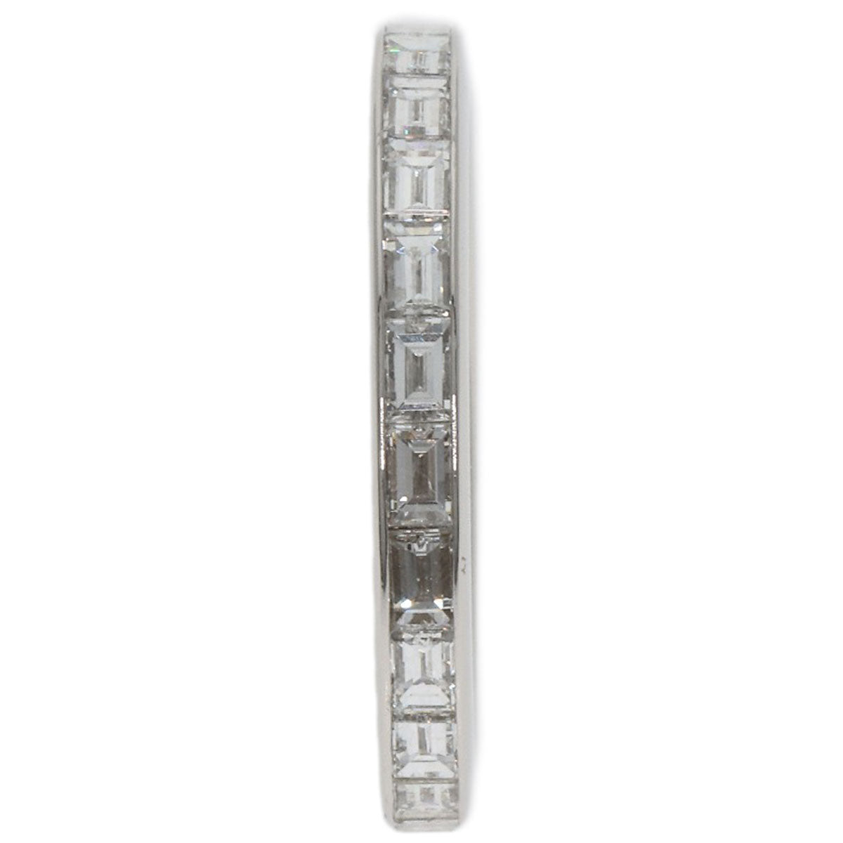 GRAFF グラフ フルエタニティ バケット ダイヤモンド リング・指輪 PT950 レディース 中古
