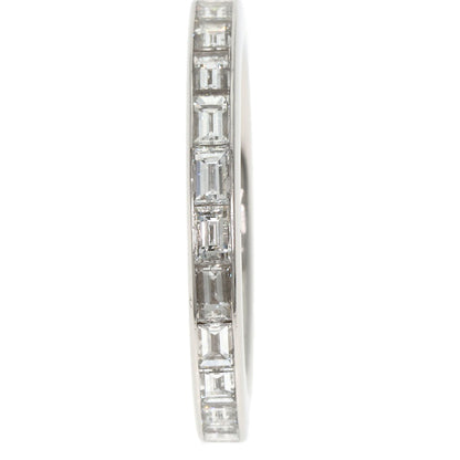 GRAFF グラフ フルエタニティ バケット ダイヤモンド リング・指輪 PT950 レディース 中古