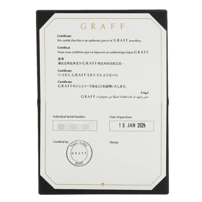 GRAFF グラフ フルエタニティ バケット ダイヤモンド リング・指輪 PT950 レディース 中古