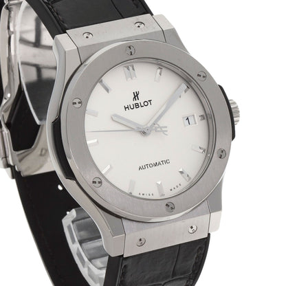 HUBLOT ウブロ 511.NX.2611.LR クラシックフュージョン オパリン 腕時計 チタニウム メンズ 中古