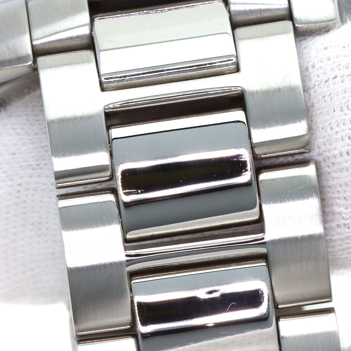 LONGINES ロンジン L3.657.4 コンクエスト ホワイトセラミック 腕時計 SS メンズ 中古