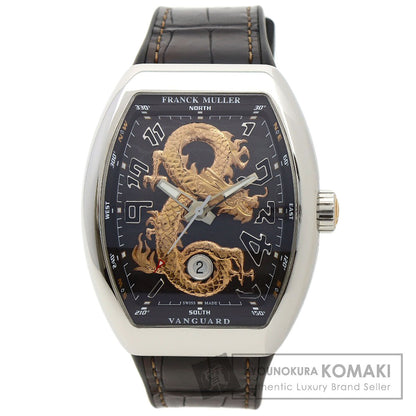 FRANCK MULLER フランクミュラー V45SCDTSTGAC5N ヴァンガード ゴールドドラゴン 世界88本限定 腕時計 SS メンズ 中古