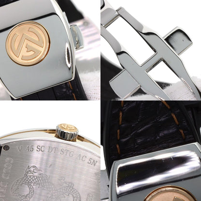 FRANCK MULLER フランクミュラー V45SCDTSTGAC5N ヴァンガード ゴールドドラゴン 世界88本限定 腕時計 SS メンズ 中古