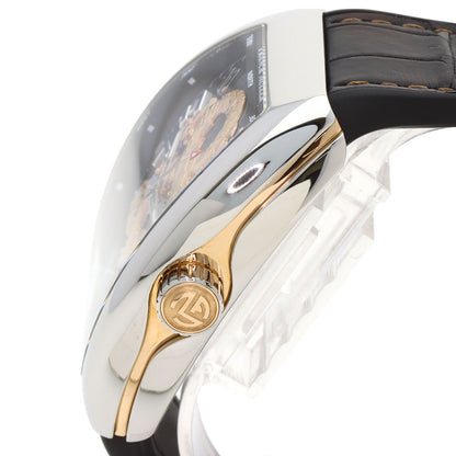 FRANCK MULLER フランクミュラー V45SCDTSTGAC5N ヴァンガード ゴールドドラゴン 世界88本限定 腕時計 SS メンズ 中古