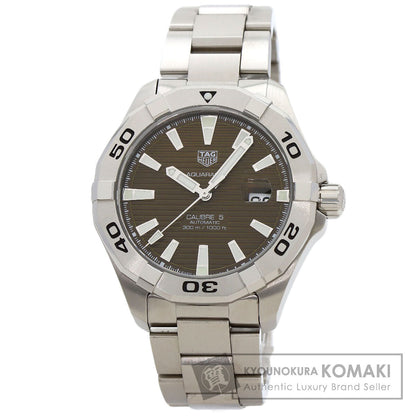 TAG HEUER タグホイヤー WAY2018 アクアレーサー キャリバー5 ブラウン 腕時計 SS メンズ 中古