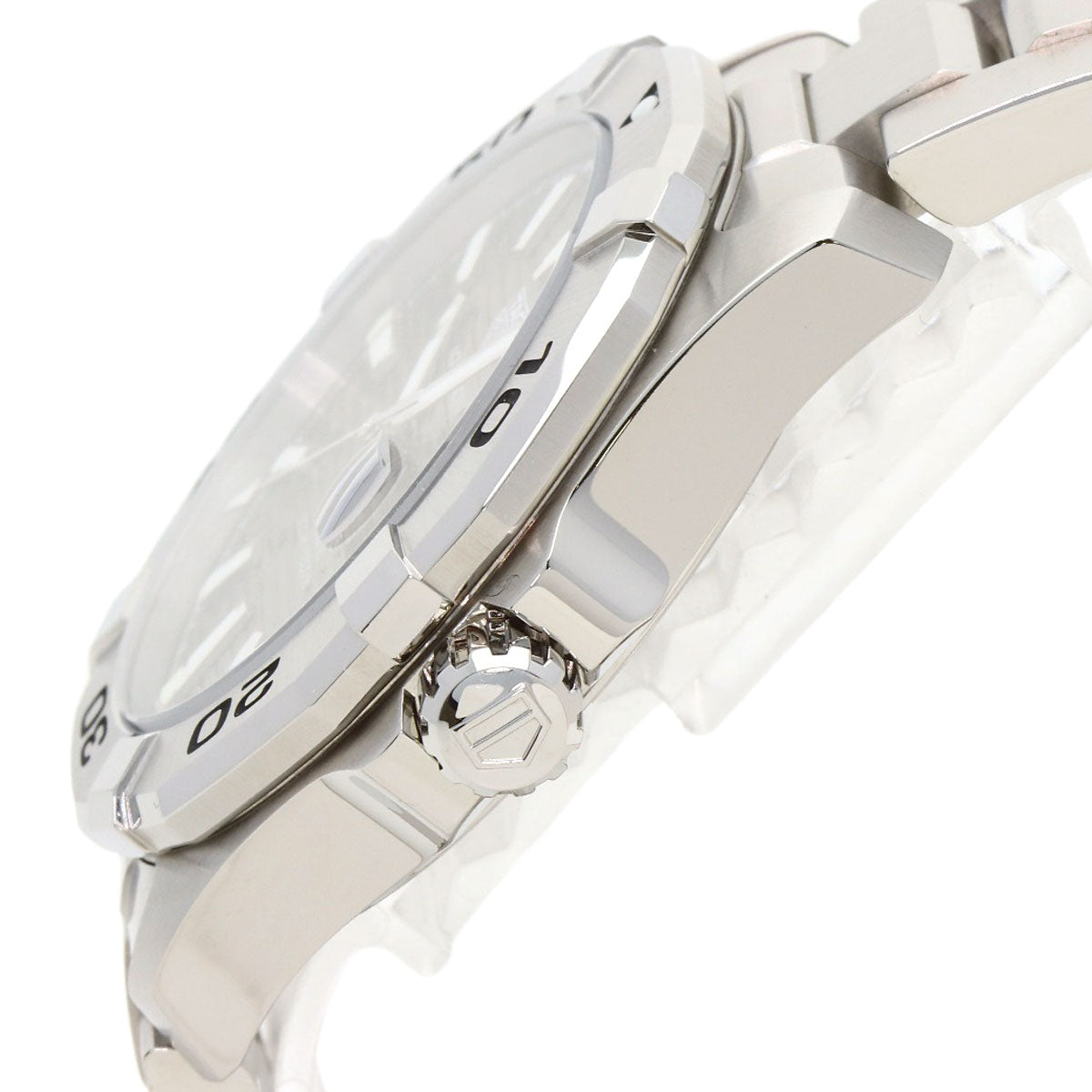 TAG HEUER タグホイヤー WAY2018 アクアレーサー キャリバー5 ブラウン 腕時計 SS メンズ 中古