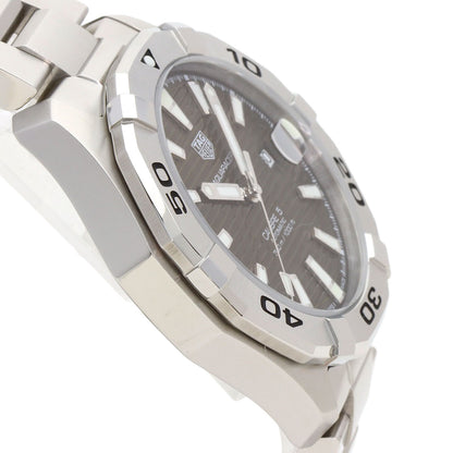 TAG HEUER タグホイヤー WAY2018 アクアレーサー キャリバー5 ブラウン 腕時計 SS メンズ 中古
