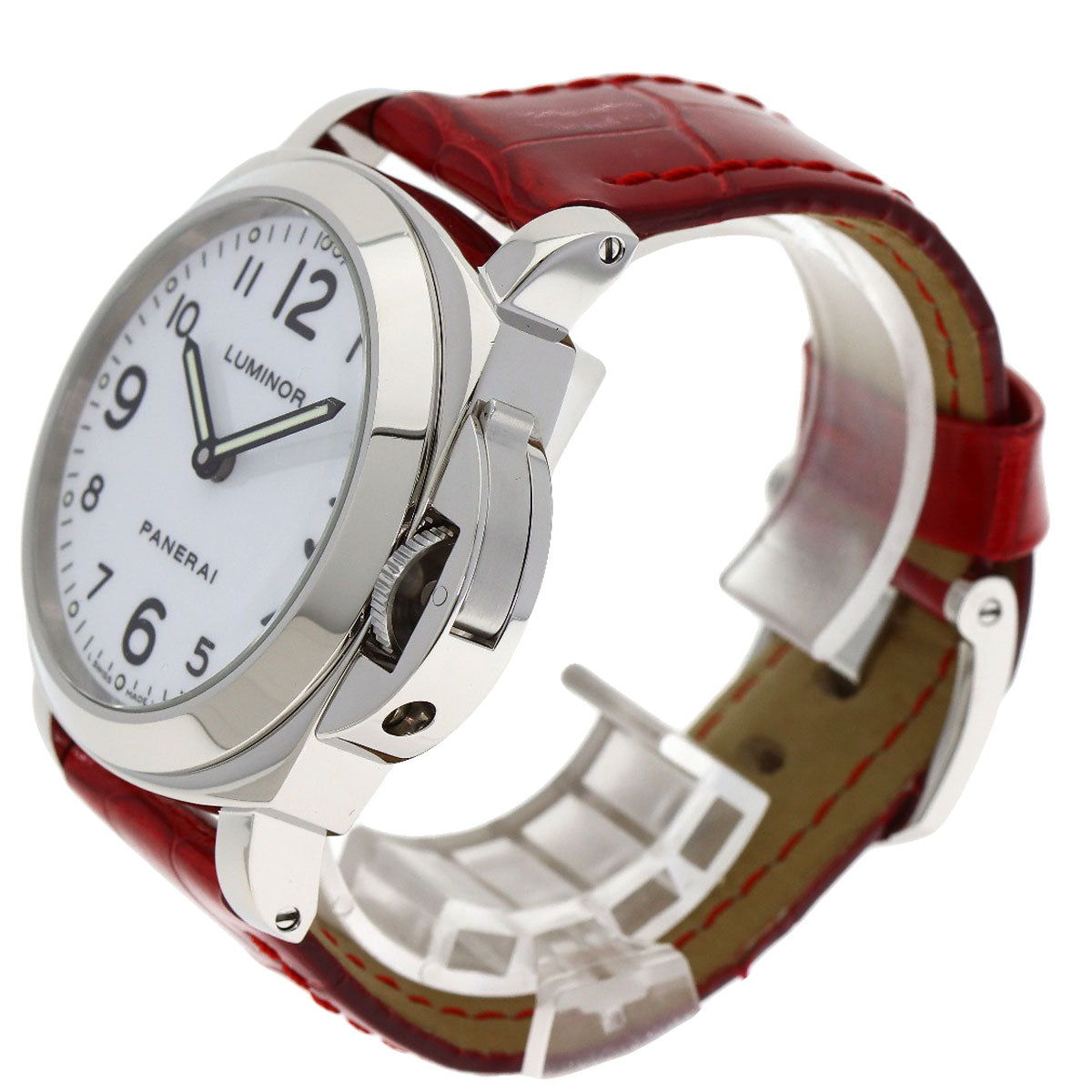 PANERAI パネライ PAM00114/OP6568 ルミノール ベース 44mm 腕時計 SS メンズ 中古