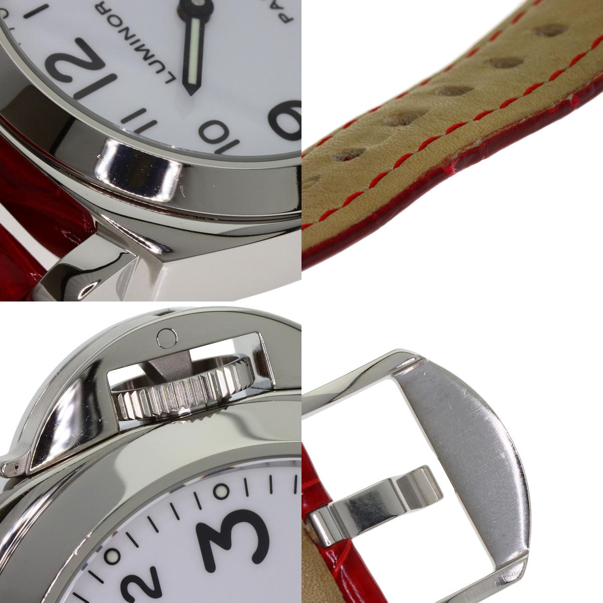 PANERAI パネライ PAM00114/OP6568 ルミノール ベース 44mm 腕時計 SS メンズ 中古