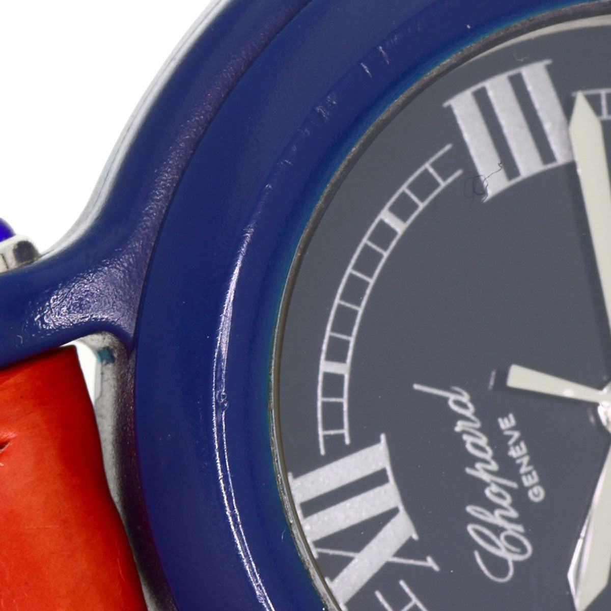Chopard ショパール 27/7778 ハッピースター 3P ダイヤモンド 1000本限定 腕時計 プラスティック レディース 中古