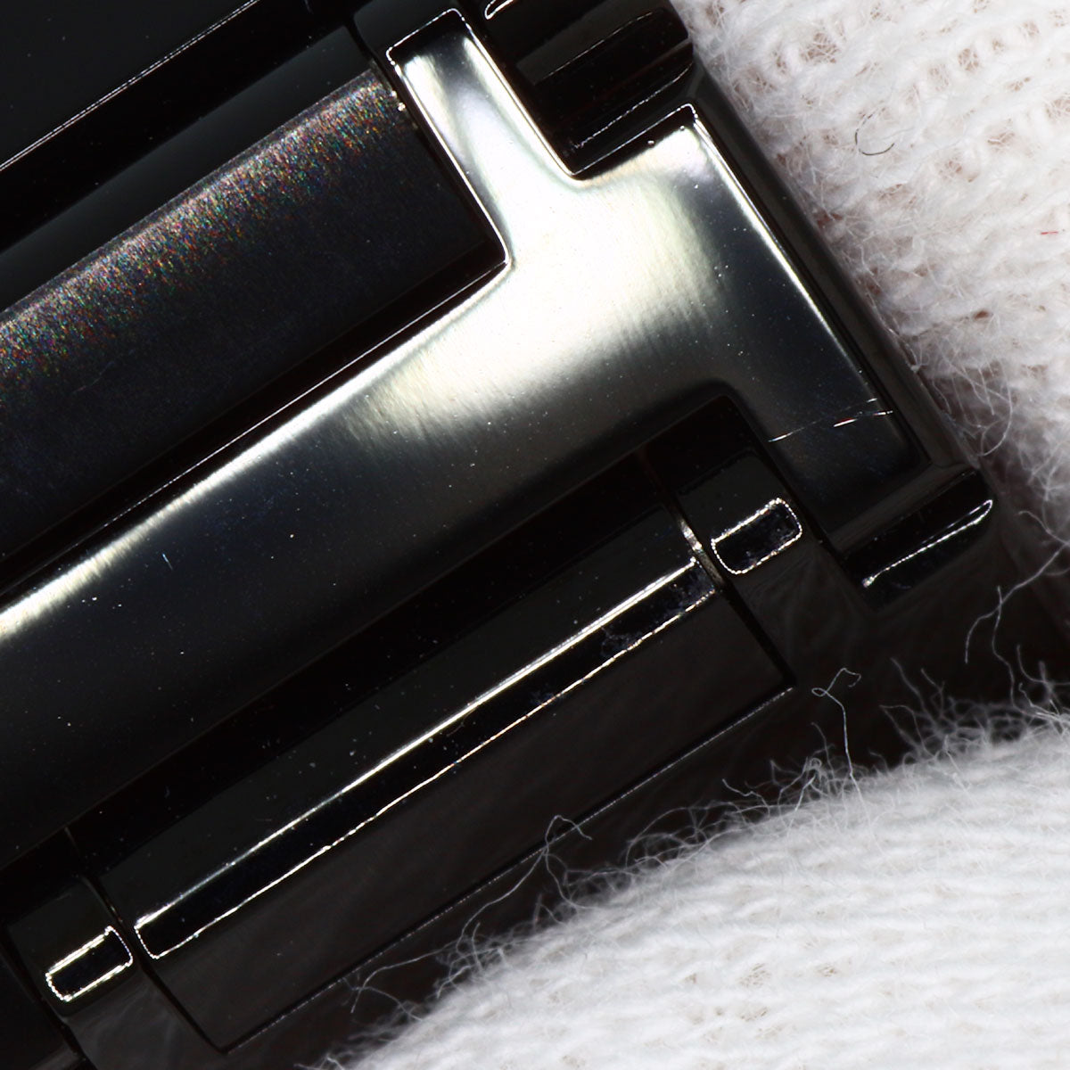 BVLGARI ブルガリ BB33S ブルガリブルガリ ブラックダイヤモンド ライクカーボン 腕時計 SS ボーイズ 中古