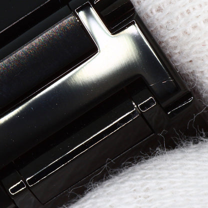 BVLGARI ブルガリ BB33S ブルガリブルガリ ブラックダイヤモンド ライクカーボン 腕時計 SS ボーイズ 中古