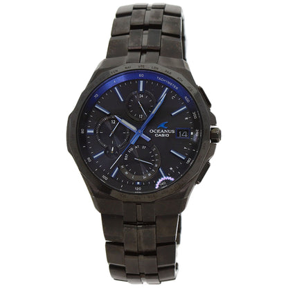 CASIO カシオ OCW-S5000B-1AJF オシアナス マンタ S5000シリーズ 腕時計 チタン メンズ 中古