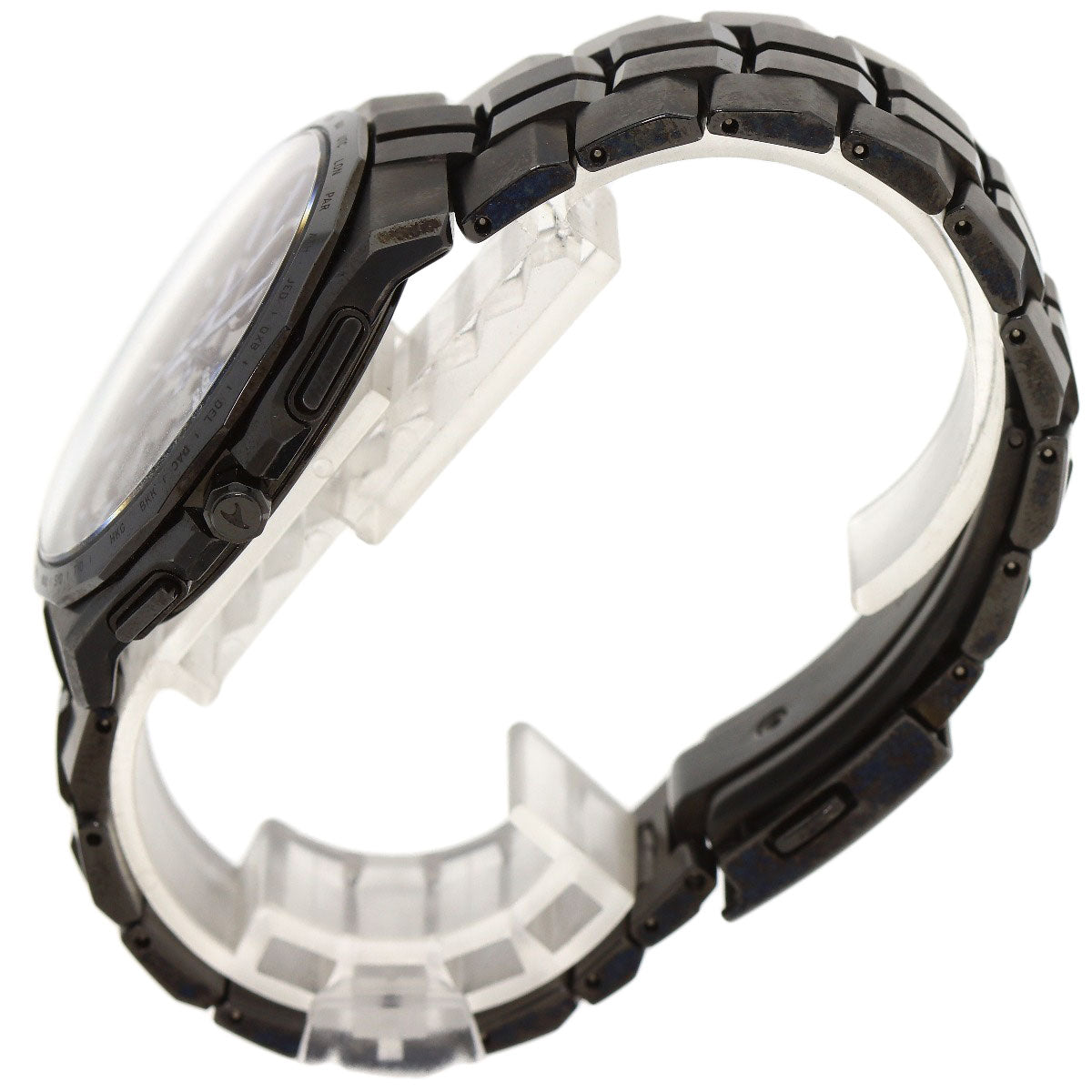 CASIO カシオ OCW-S5000B-1AJF オシアナス マンタ S5000シリーズ 腕時計 チタン メンズ 中古