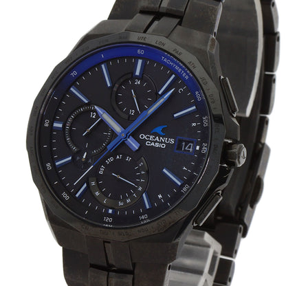 CASIO カシオ OCW-S5000B-1AJF オシアナス マンタ S5000シリーズ 腕時計 チタン メンズ 中古