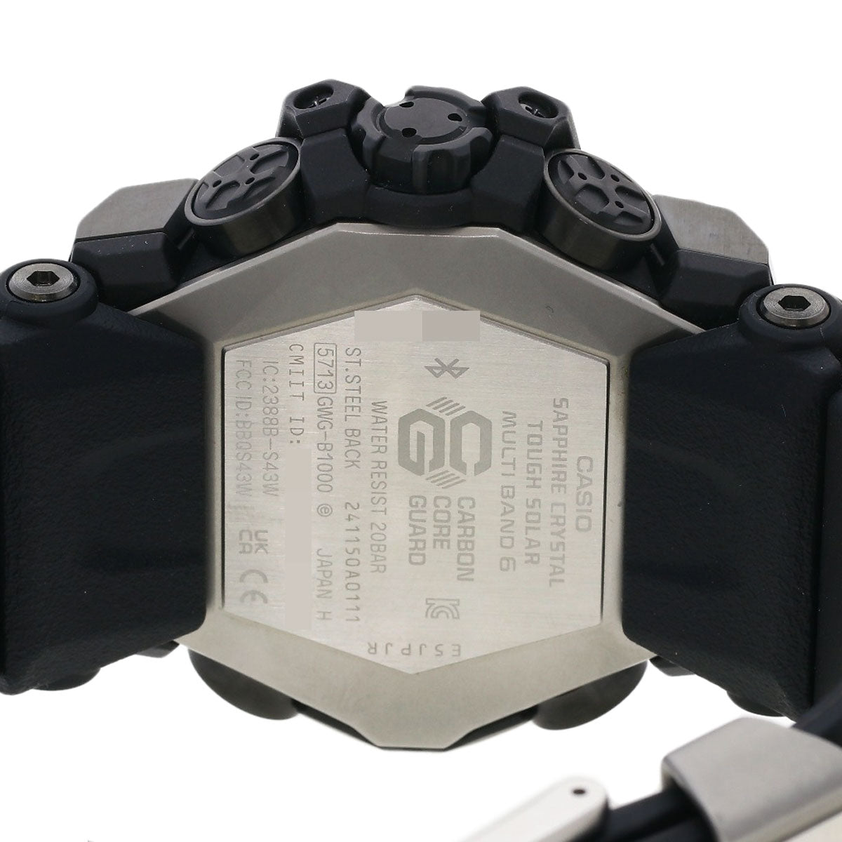 CASIO カシオ GMW-B1000EC G ショック マスター オブ G マッドマスター 腕時計 SS メンズ 中古