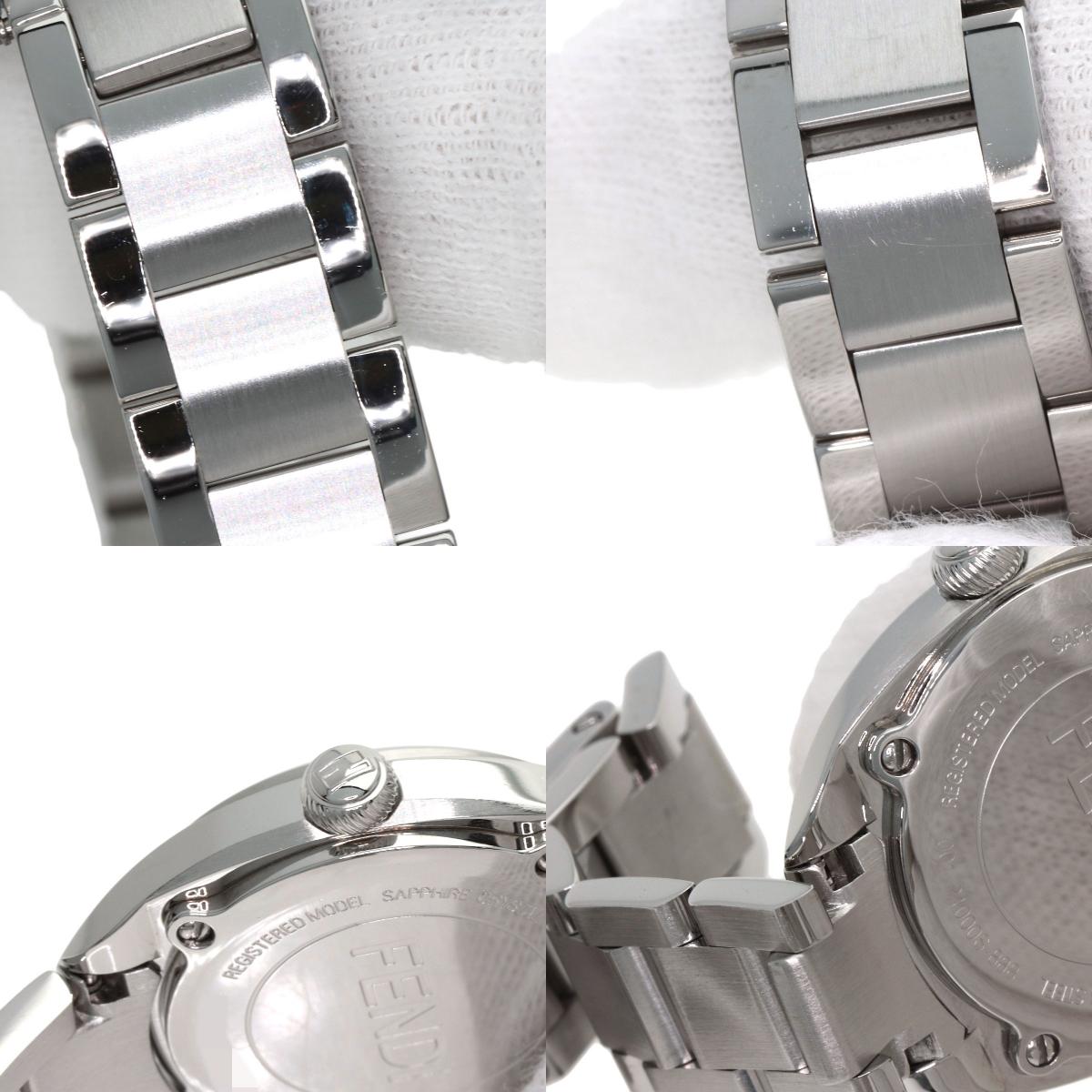 FENDI フェンディ 21000S モメント 腕時計 SS レディース 中古