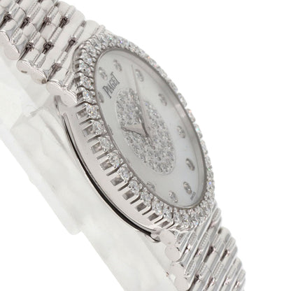 PIAGET ピアジェ 9706G2 トラディション ダイヤモンド 腕時計 K18WG レディース 中古