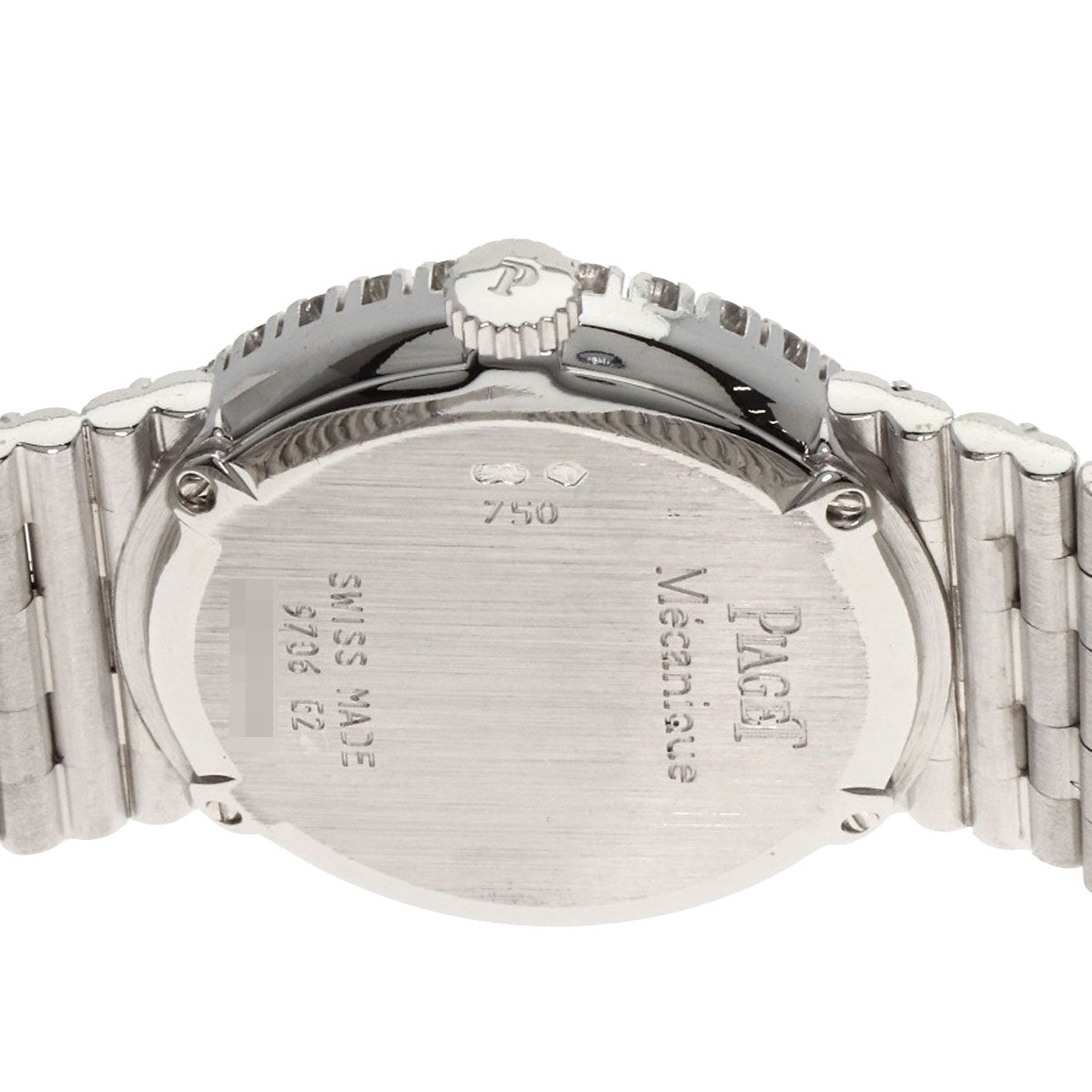 PIAGET ピアジェ 9706G2 トラディション ダイヤモンド 腕時計 K18WG レディース 中古