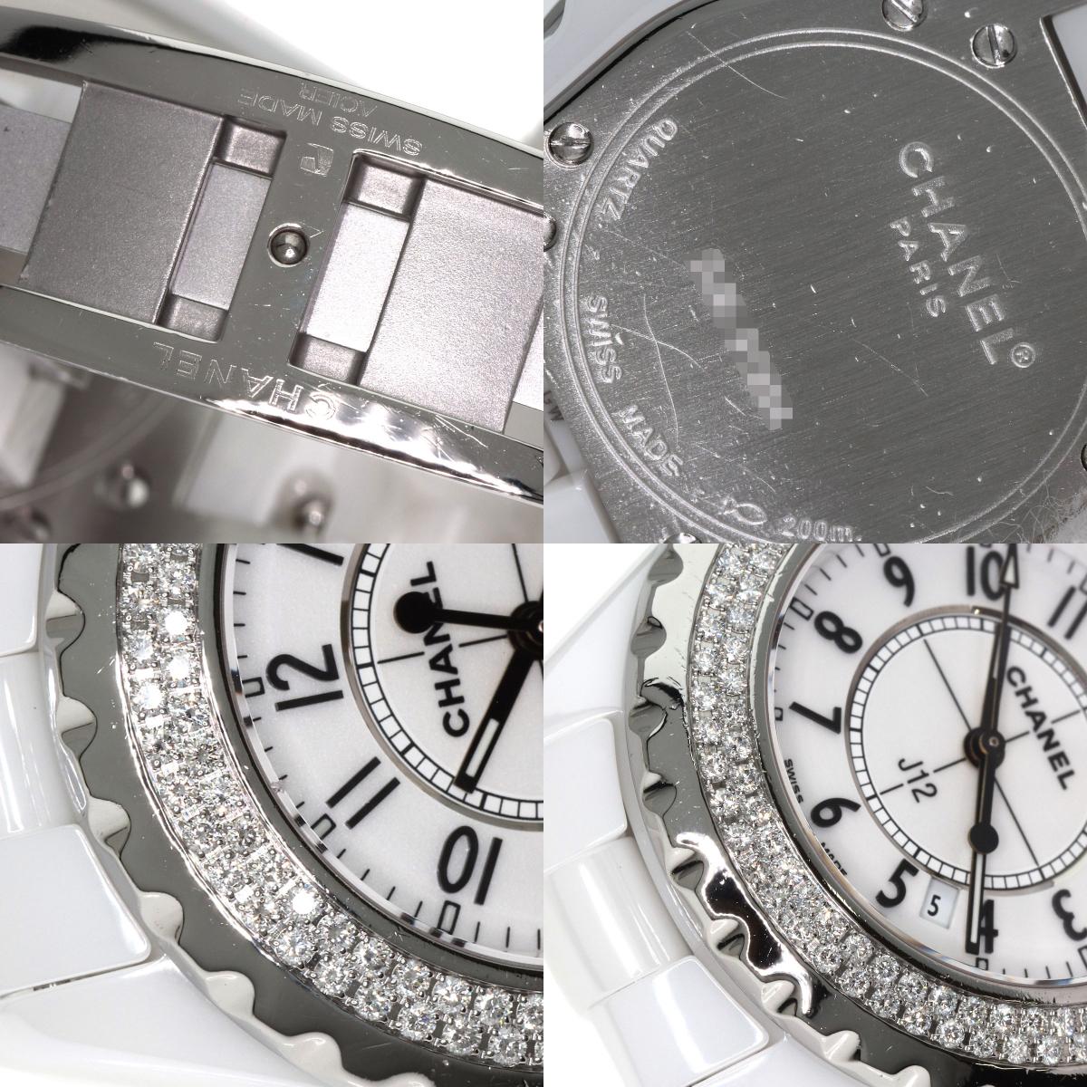 シャネル H0967 J12 33mm ベゼルダイヤモンド 腕時計 中古 商品画像19