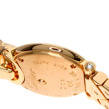 CARTIER カルティエ HPI01381 パンテール 未使用 時刻合わせピン付 ダイヤモンド 腕時計 K18PG レディース 中古