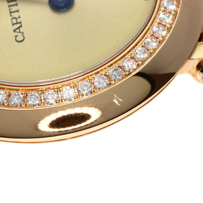 CARTIER カルティエ HPI01381 パンテール 未使用 時刻合わせピン付 ダイヤモンド 腕時計 K18PG レディース 中古