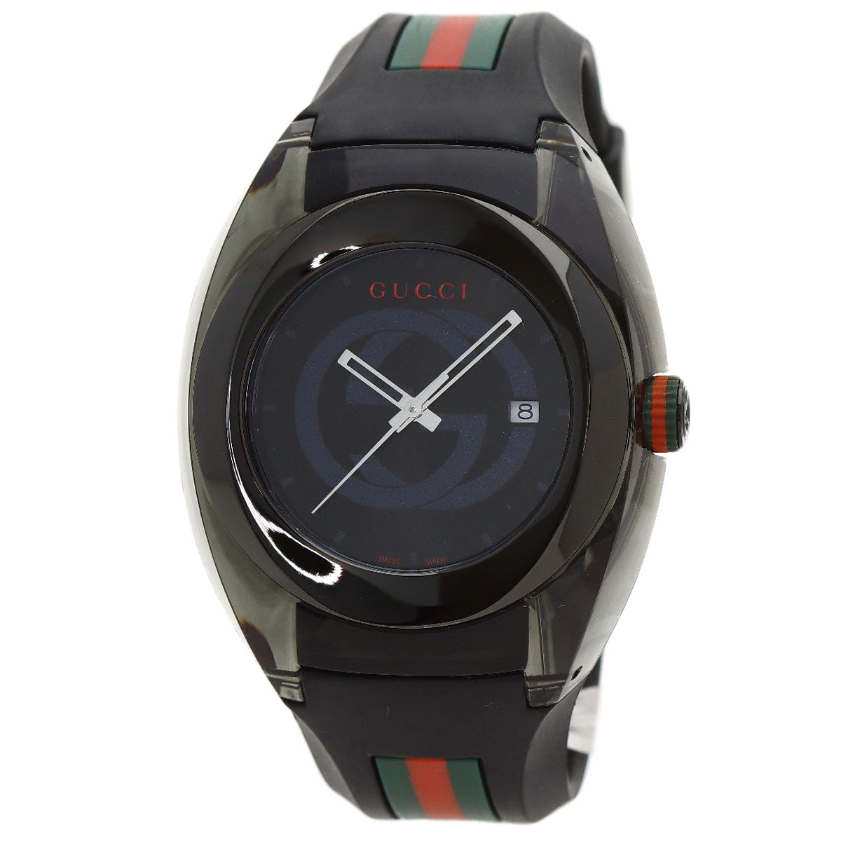 GUCCI グッチ 137.1 SYNC シンク シェリーライン 腕時計 SS メンズ 中古