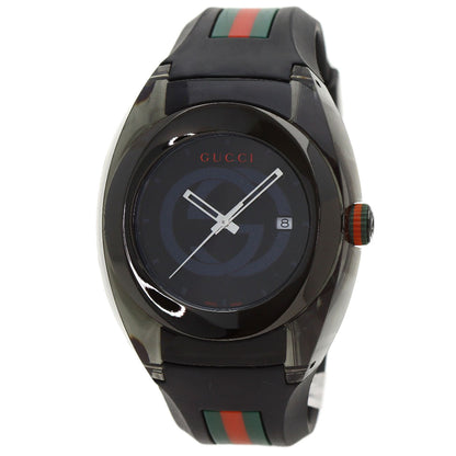 GUCCI グッチ 137.1 SYNC シンク シェリーライン 腕時計 SS メンズ 中古