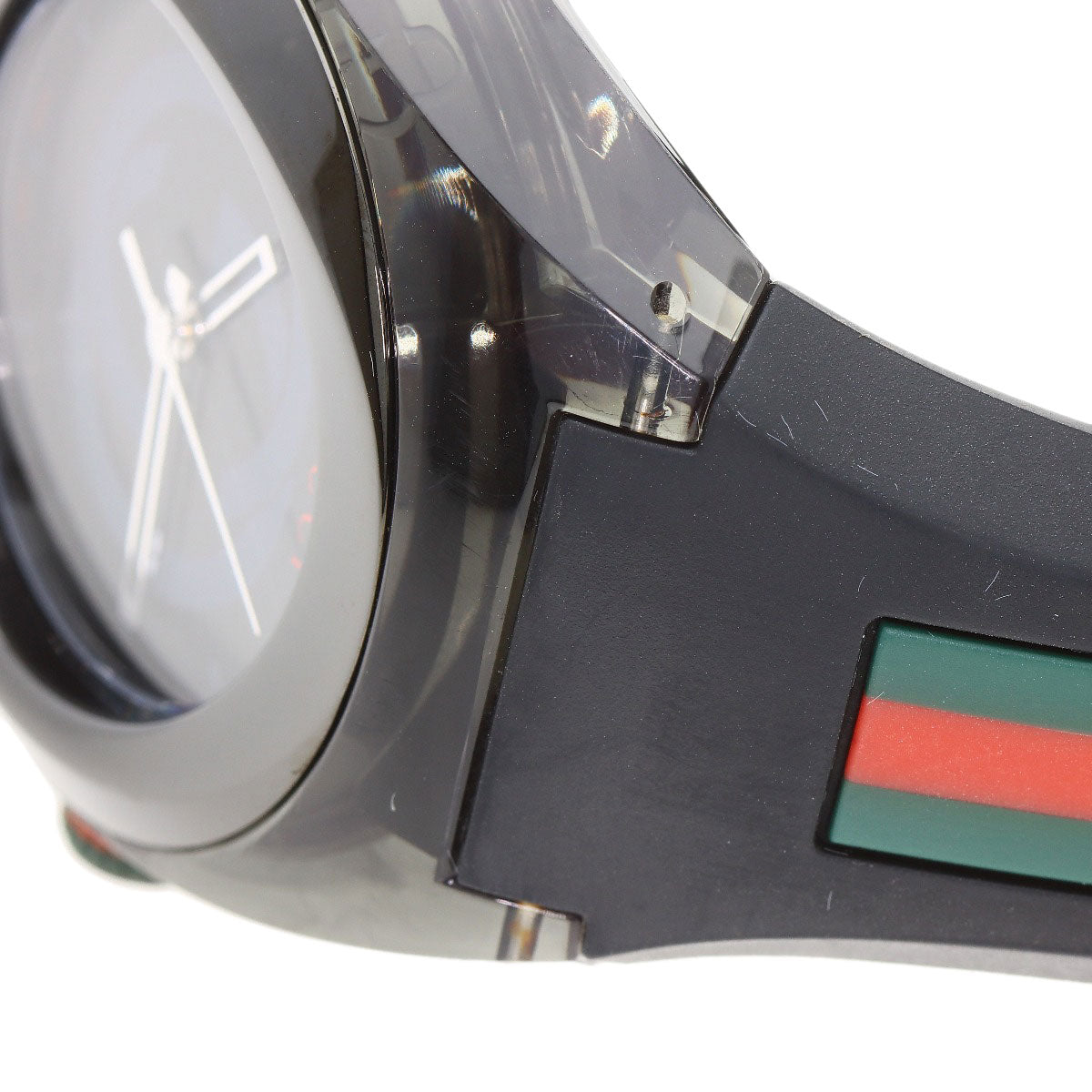 GUCCI グッチ 137.1 SYNC シンク シェリーライン 腕時計 SS メンズ 中古