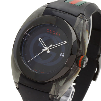 GUCCI グッチ 137.1 SYNC シンク シェリーライン 腕時計 SS メンズ 中古